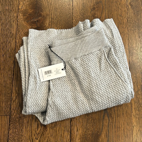 NWT WeWoreWhat Cable Knit Wide Leg Pull On Pant - Picture 6 of 7